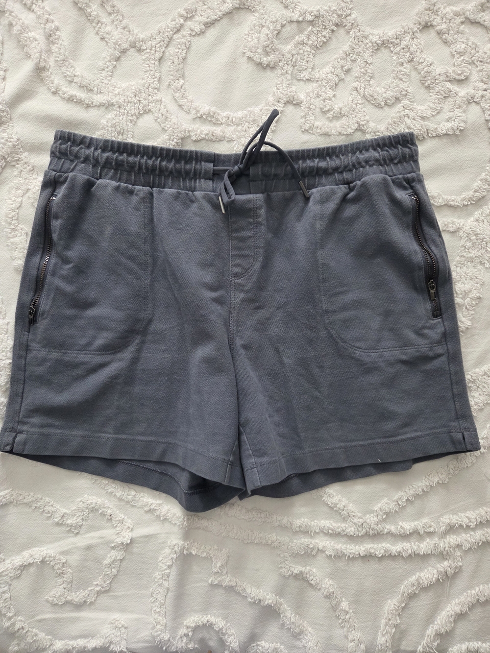 Athletic Works Men's Slate Gray Drawstring Athletic Shorts